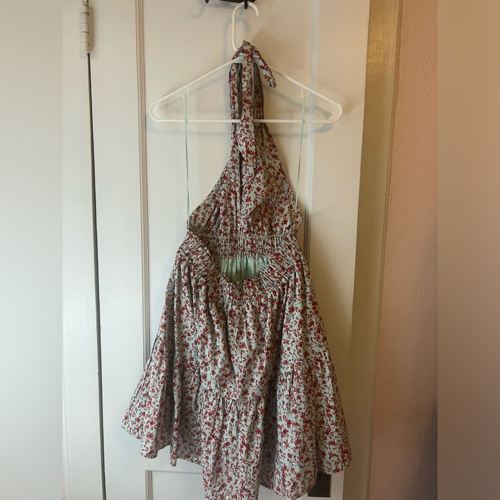 Halter Open Back Sundress - Picture 4 of 5